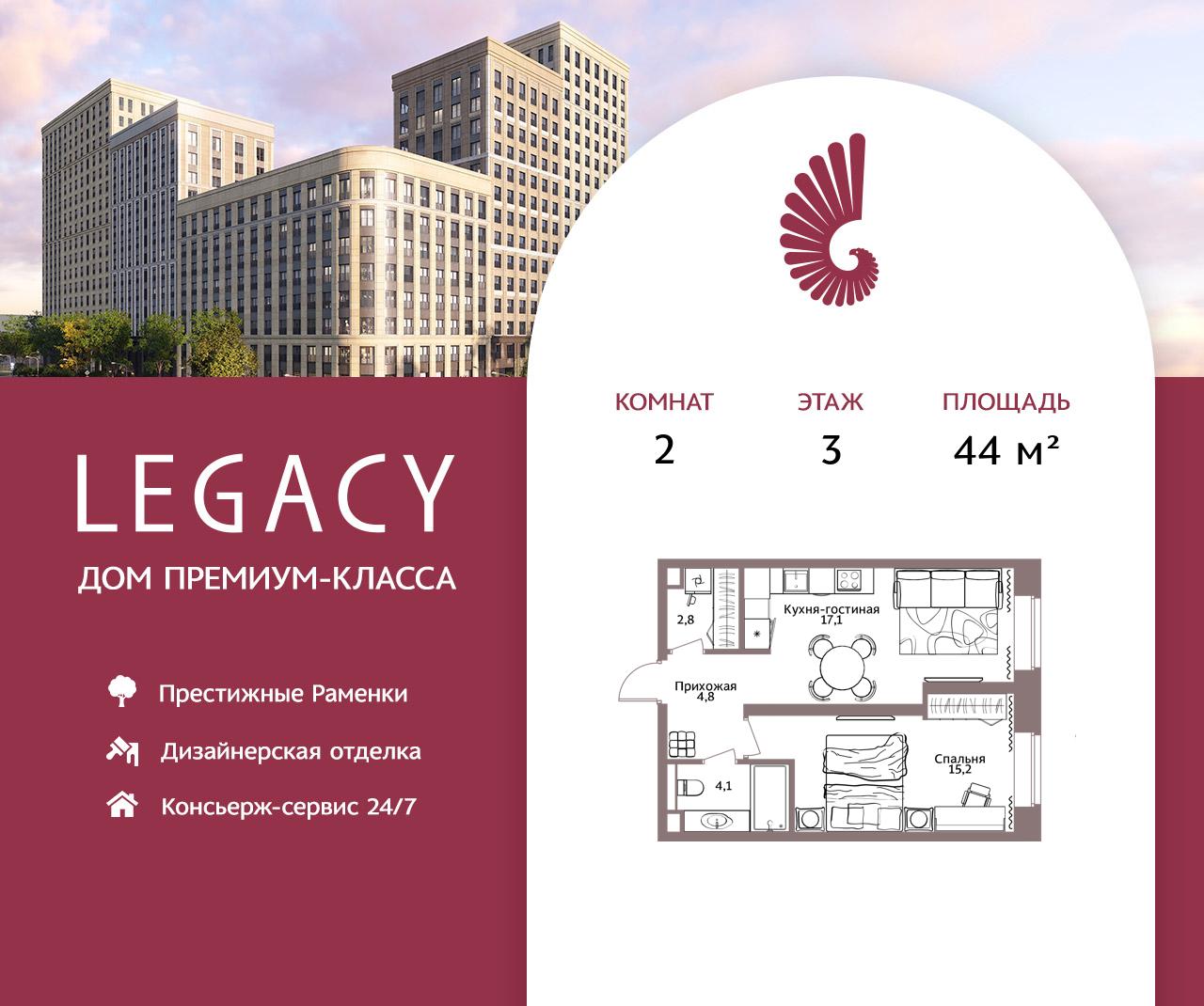 Планировка 2-комн.